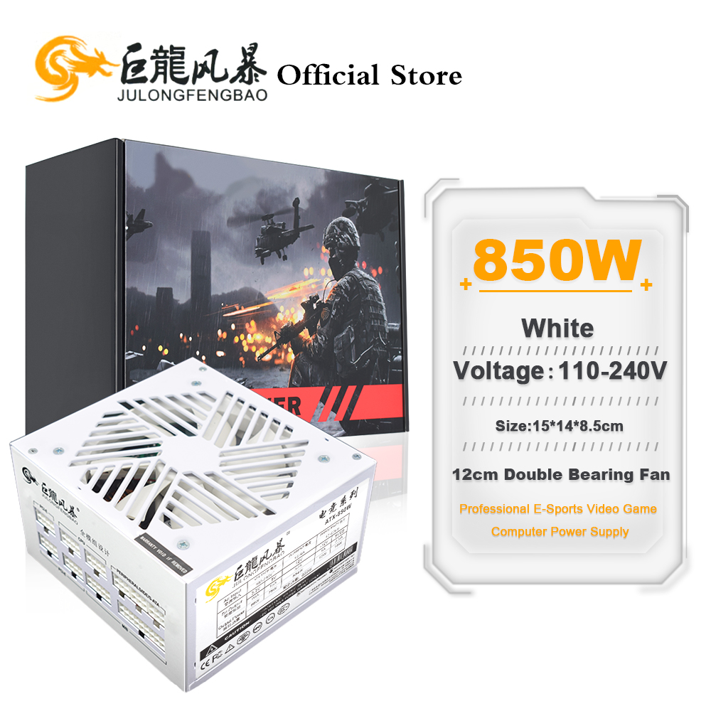 JULONGFENGBAO 110-240V Game Fo - 1000W White Modular Power Supply review and price