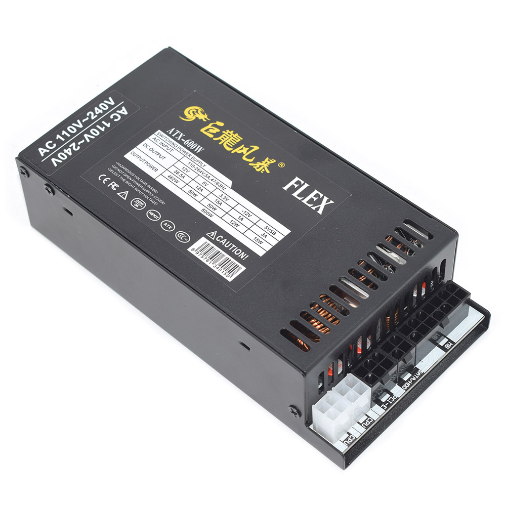 600W Full Modular 1U Flex ATX  - Flex Atx Power Supply 600W 1U review and price
